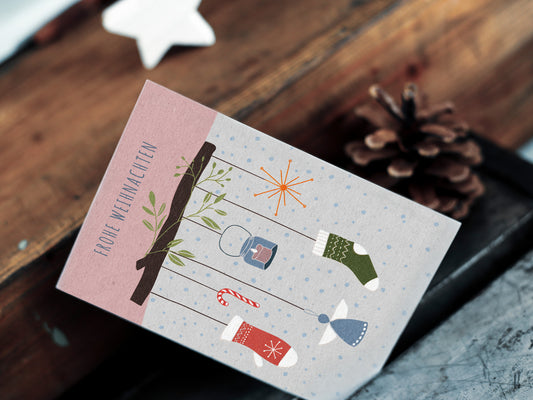 Weihnachtskarte ›WEIHNACHTSZWEIG‹