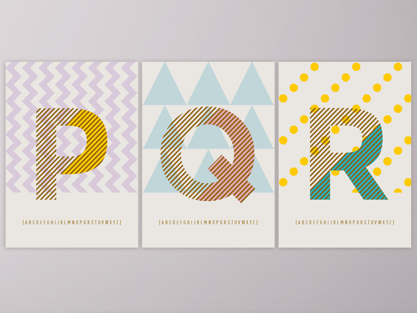 Postkarte Buchstabe R / ABC Karte, Alphabet, Grußkarte, Initial