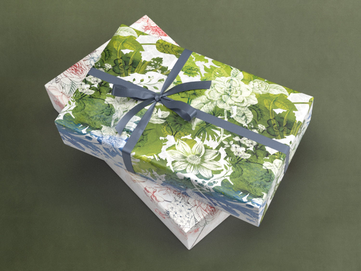 Geschenkpapier Set, Shakespeare Gärten: 10 Bögen mit 5 Motiven, 50 x 70 cm, Natur, Vintage, Pflanzen, Garten, Botanik, Blumen, Muster