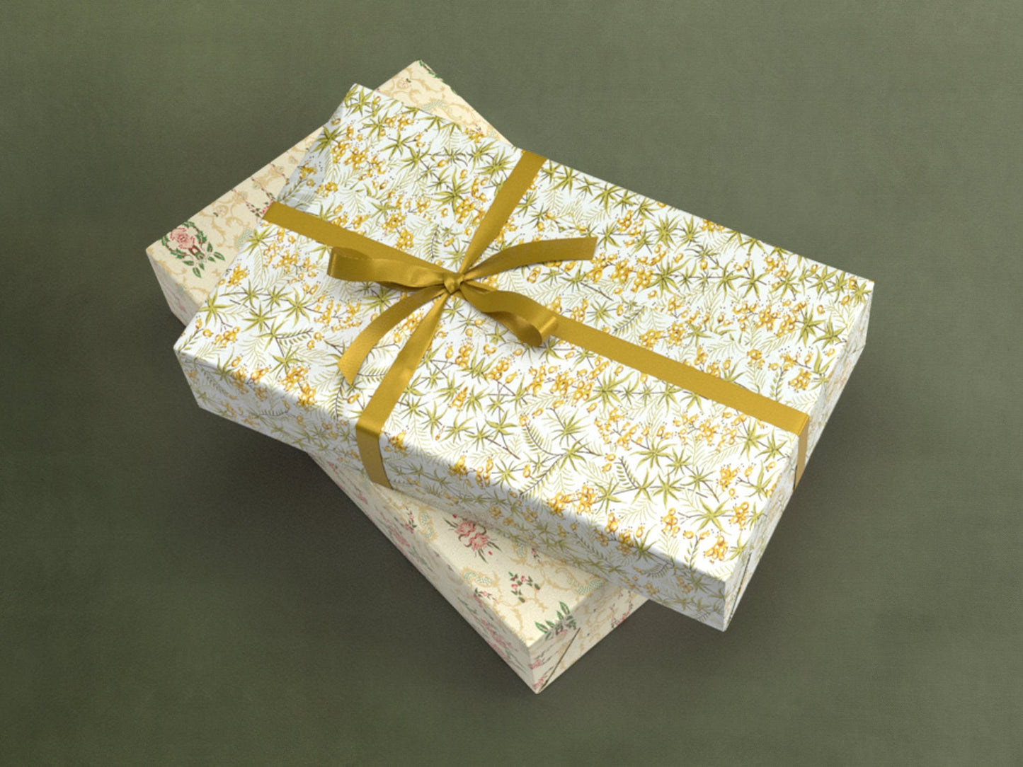 Geschenkpapier Set, Gefährlich schön 05: 10 Bögen mit 5 Motiven, 50 x 70 cm, Natur, Vintage, Pflanzen, Tapete, Blumen, Muster, verpacken