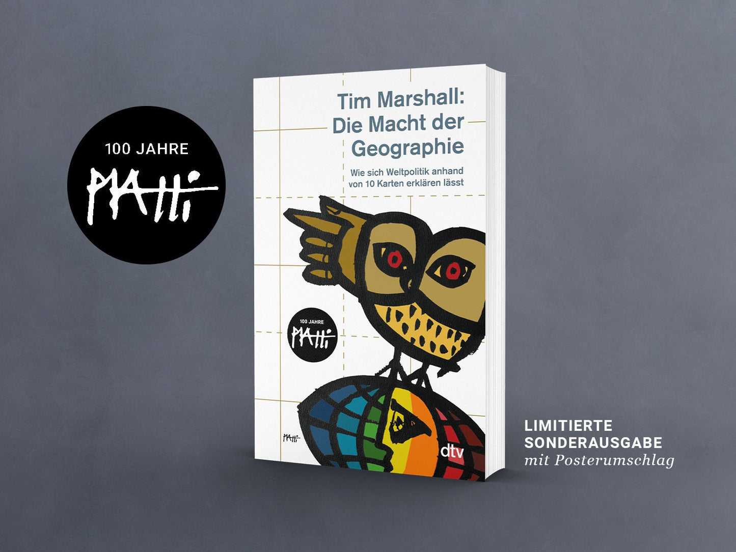 Taschenbuch Tim Marshall ›Die Macht der Geographie‹, llustration, Weltpolitik, Piatti, Buchkunst, Geopolitik
