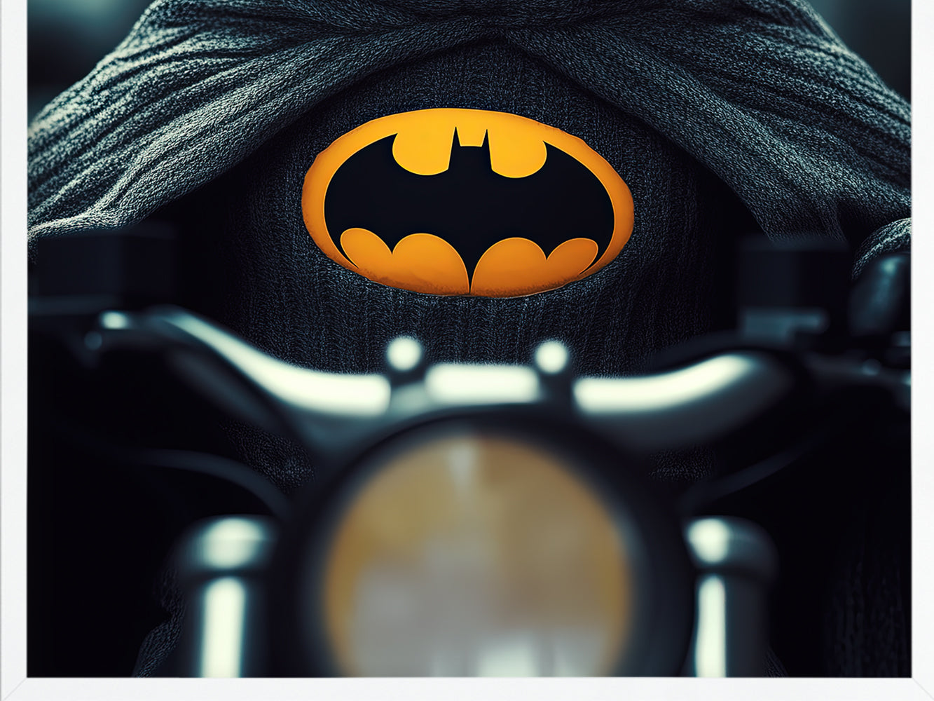 POSTER ›Catman 2‹ / Wanddeko, Art Print, Kinderzimmer Poster, Superheld, Katze, Batman, Geschenk für Katzenfans